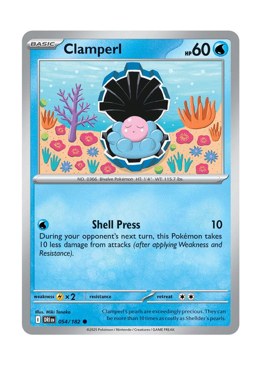 Clamperl (054/182) - Destined Rivals