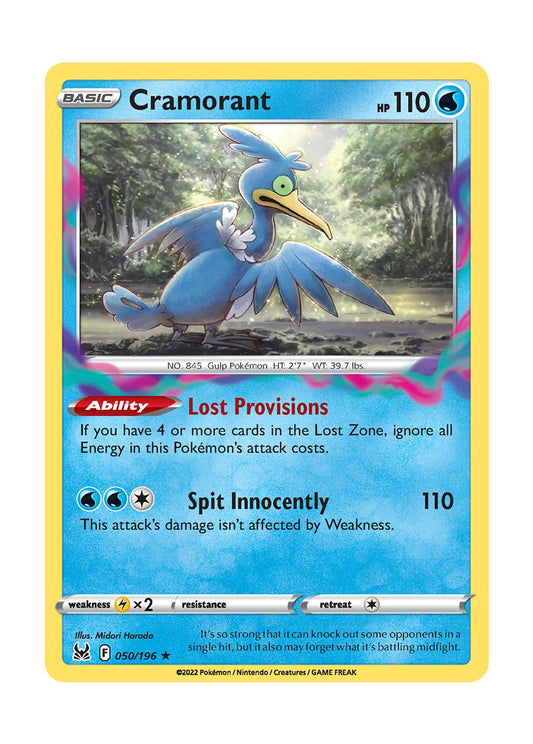 Cramorant - Reverse Holo (050/196) - Lost Origin