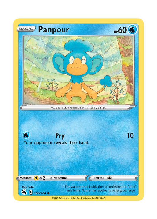 Panpour - Reverse Holo (068/264) - Fusion Strike