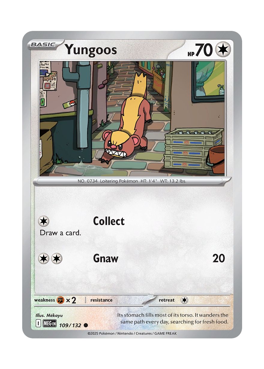 Yungoos (109/132) - Mega Evolution