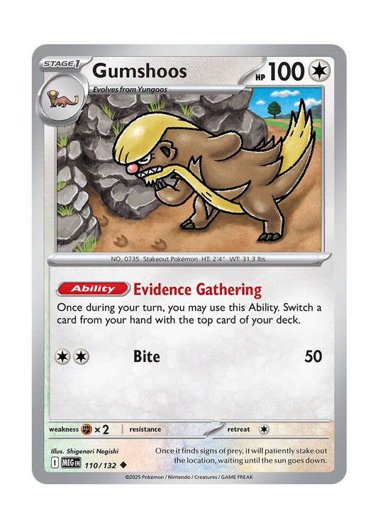 Gumshoos (110/132) - Mega Evolution