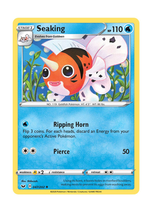 Seaking - Reverse Holo (047/202) - Sword & Shield