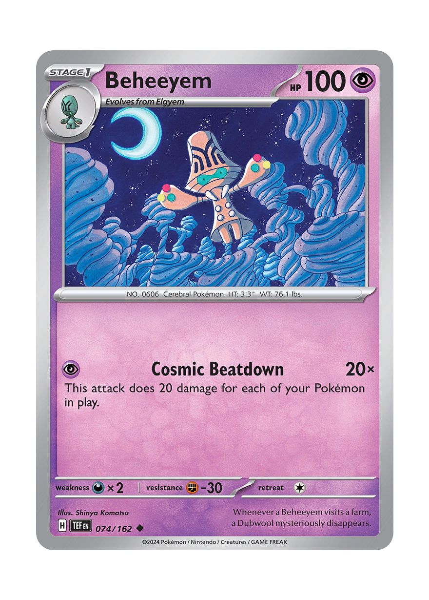 Beheeyem (074/162) - Temporal Forces