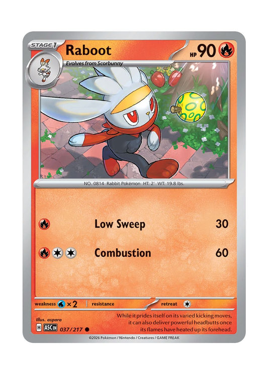 Raboot (037/217) - Ascended Heroes