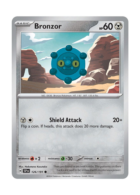 Bronzor (126/191) - Surging Sparks