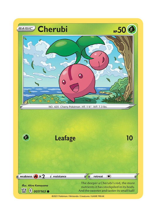 Cherubi - Reverse Holo (007/163) - Battle Styles
