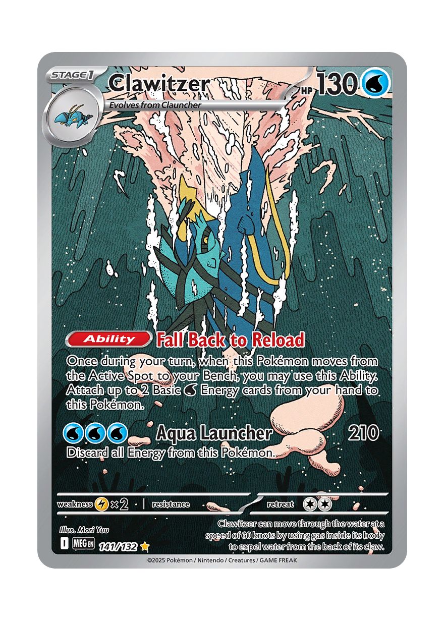 Clawitzer (141/132) - Mega Evolution