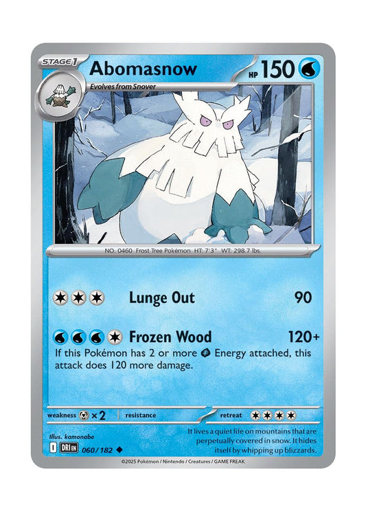 Abomasnow (060/182) - Destined Rivals