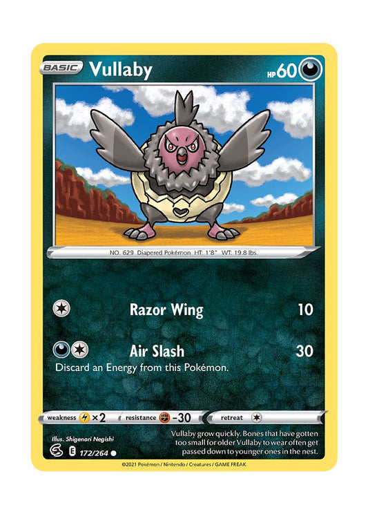 Vullaby - Reverse Holo (172/264) - Fusion Strike