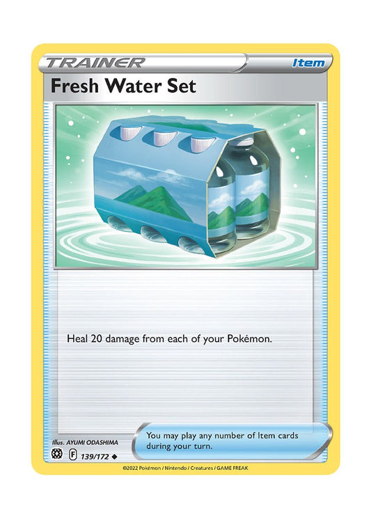 Fresh Water Set - Reverse Holo (139/172) - Brilliant Stars
