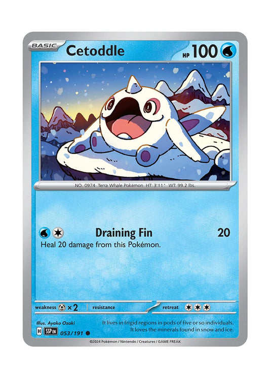 Cetoddle (053/191) - Surging Sparks