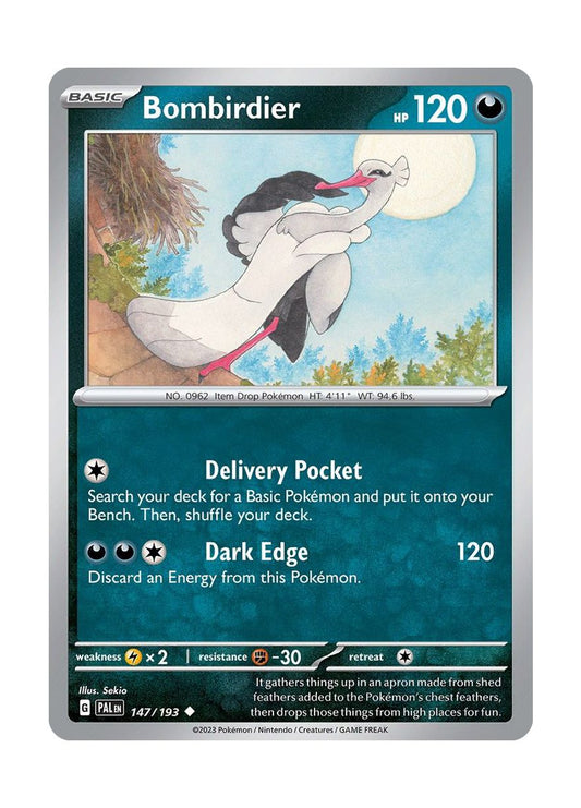 Bombirdier - Reverse Holo (147/193) - Paldea Evolved