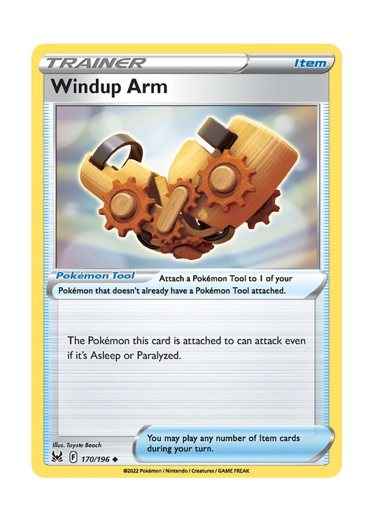 Windup Arm - Reverse Holo (170/196) - Lost Origin