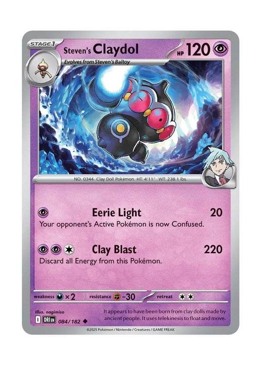 Steven's Claydol (084/182) - Destined Rivals