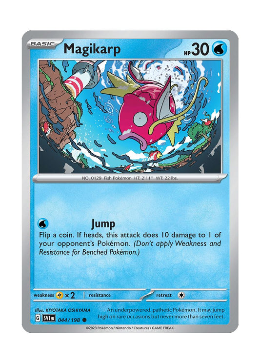 Magikarp - Reverse Holo (044/198) - Scarlet & Violet