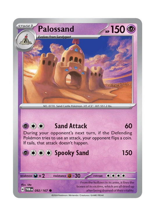 Palossand - Reverse Holo (092/167) - Twilight Masquerade