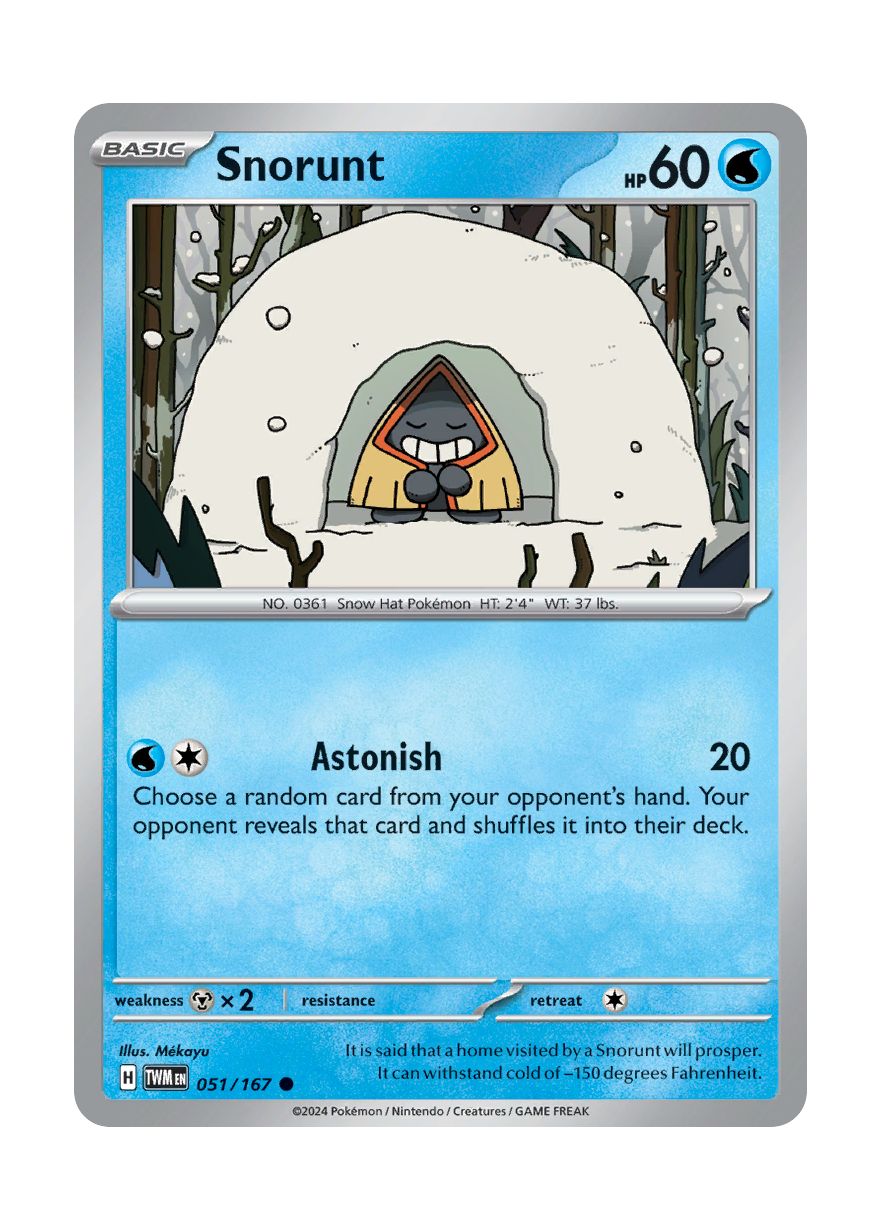 Snorunt - Reverse Holo (051/167) - Twilight Masquerade