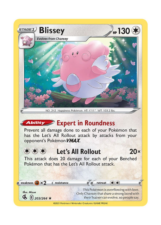 Blissey - Reverse Holo (203/264) - Fusion Strike