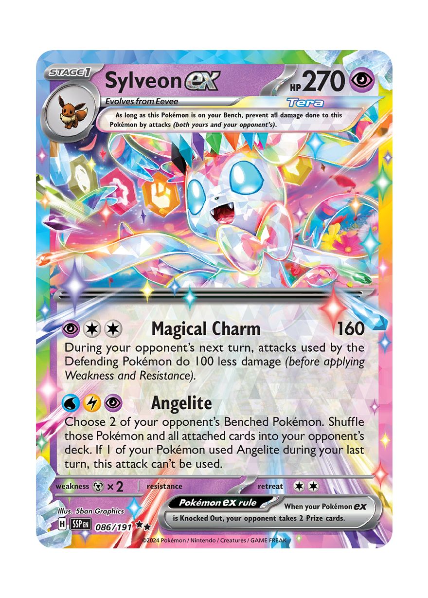 Sylveon ex (086/191) - Surging Sparks