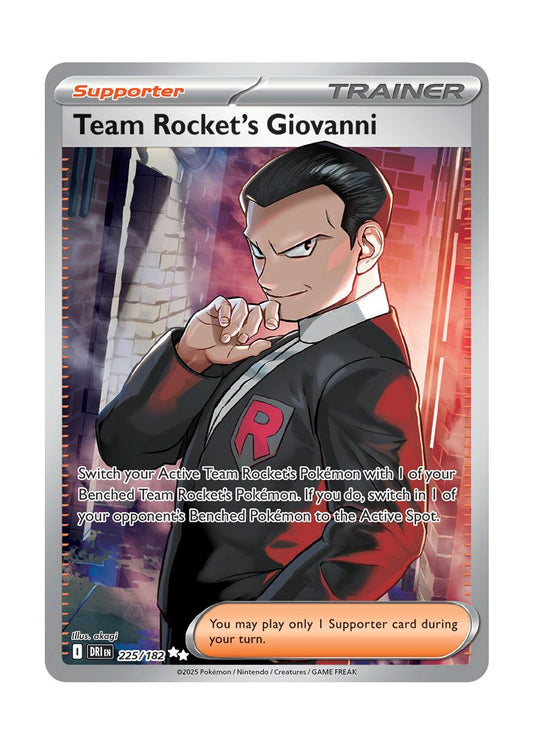 Team Rocket's Giovanni (225/182) - Destined Rivals