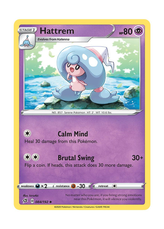 Hattrem - Reverse Holo (084/192) - Rebel Clash