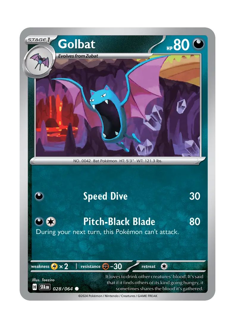 bat pokemon cards Golbat (028/64) – Torena
