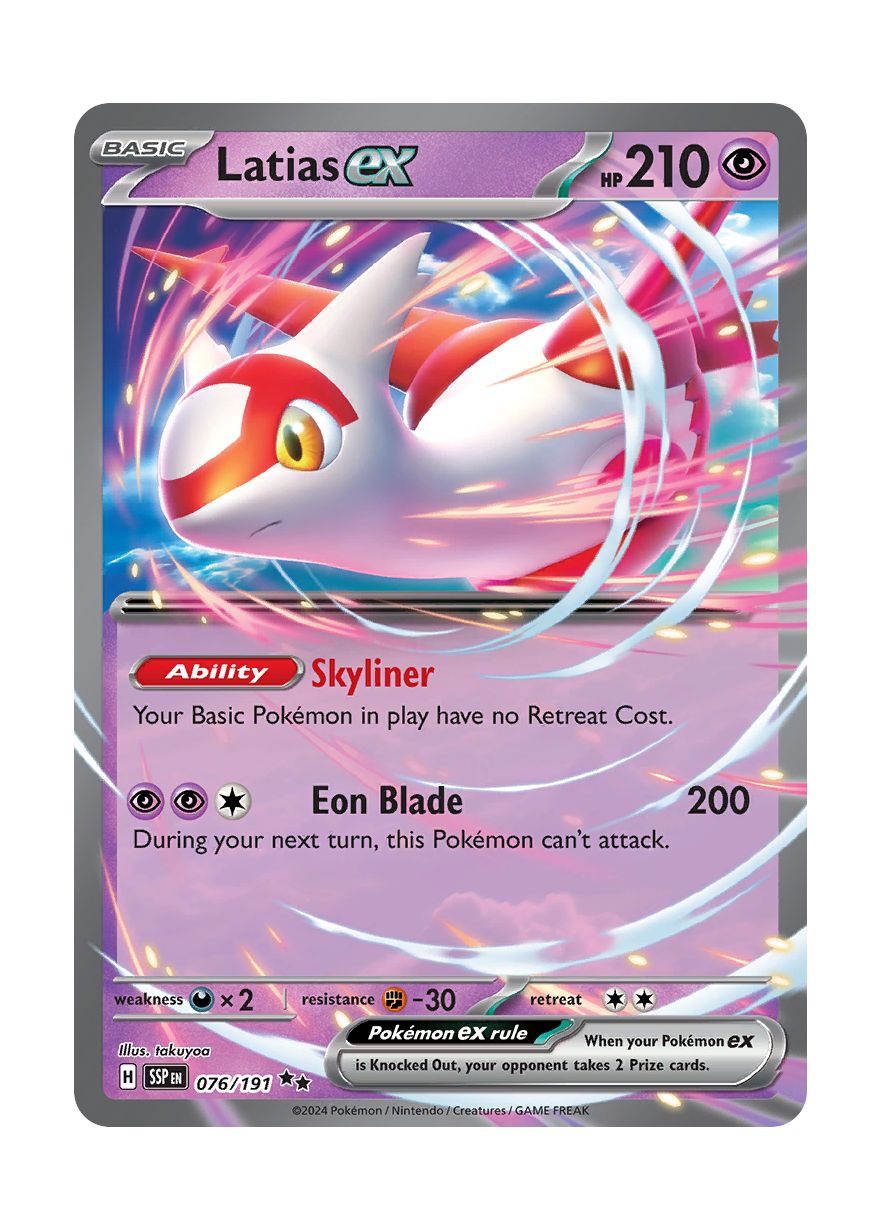 Latias ex (076/191) - Surging Sparks