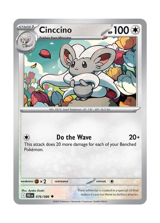 Cinccino (076/86) - Black Bolt