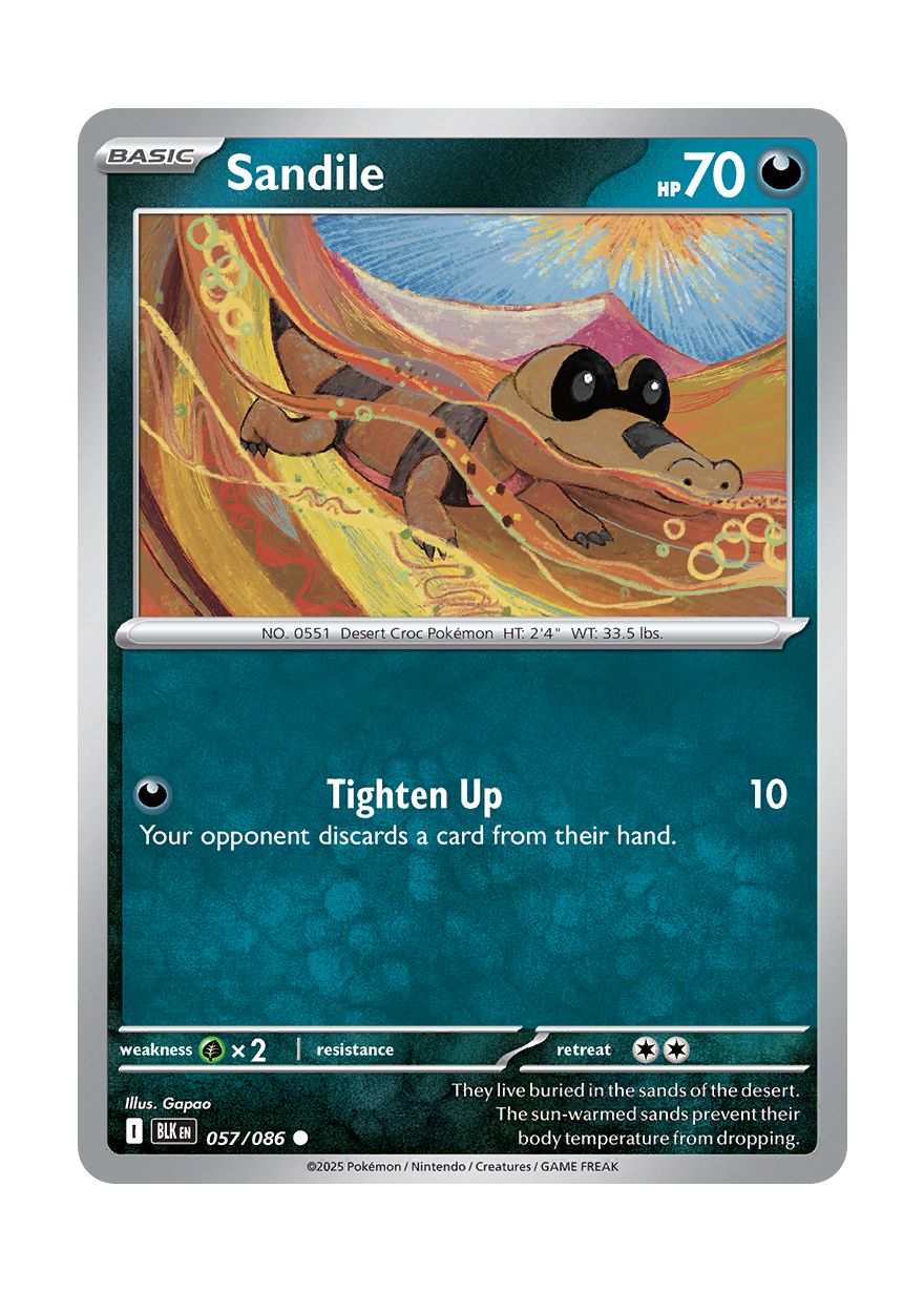 Sandile (057/86) - Black Bolt