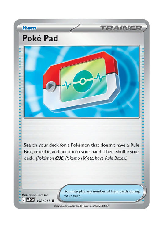 Poké Pad (198/217) - Ascended Heroes