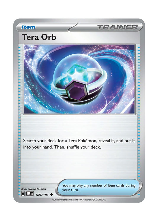 Tera Orb (189/191) - Surging Sparks