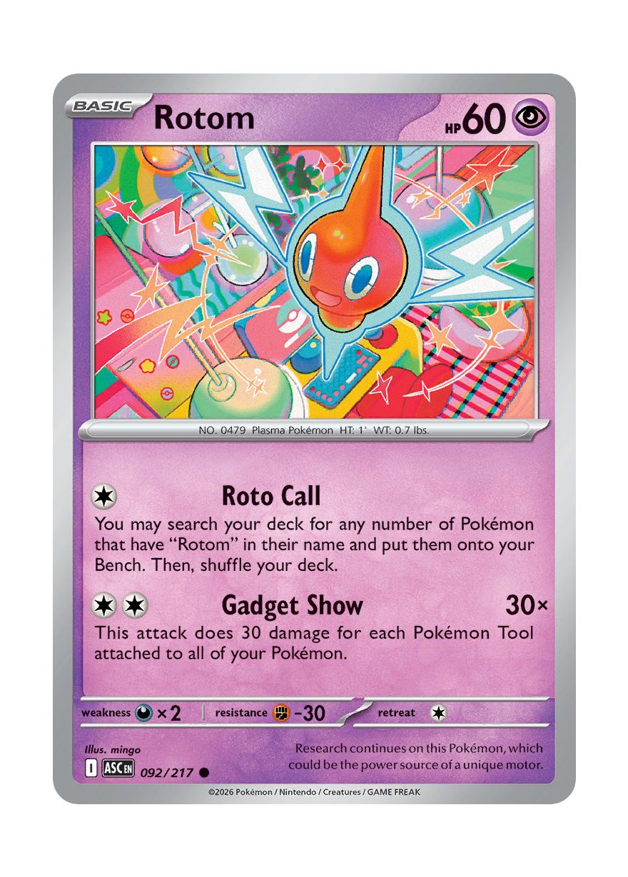 Rotom (092/217) - Ascended Heroes