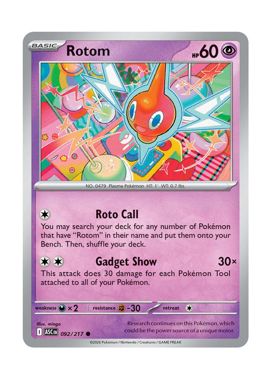Rotom (092/217) - Ascended Heroes