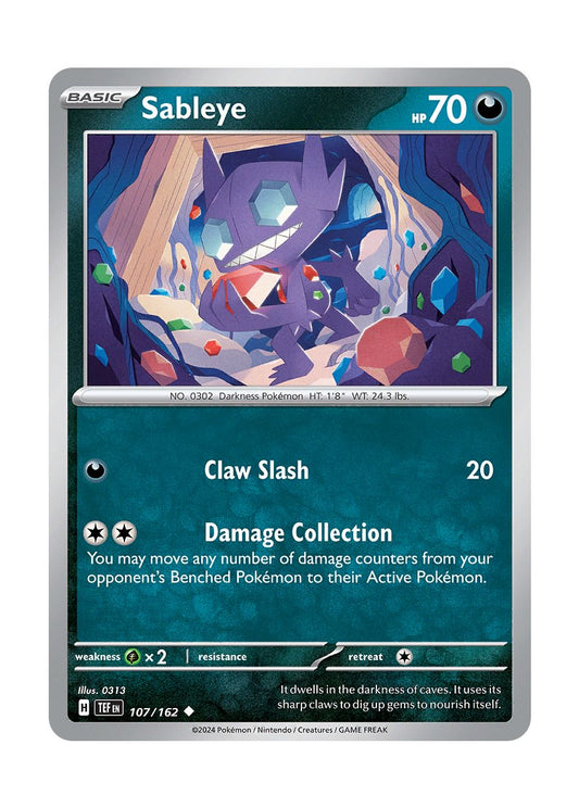Sableye (107/162) - Temporal Forces