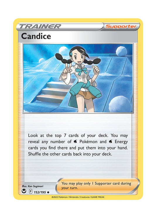 Candice - Reverse Holo (152/195) - Silver Tempest