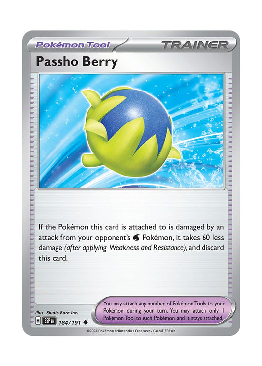 Passho Berry (184/191) - Surging Sparks