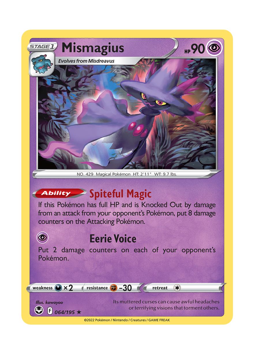 Mismagius - Reverse Holo (064/195) Torena Mismagius - Reverse Holo (064/195) Torena