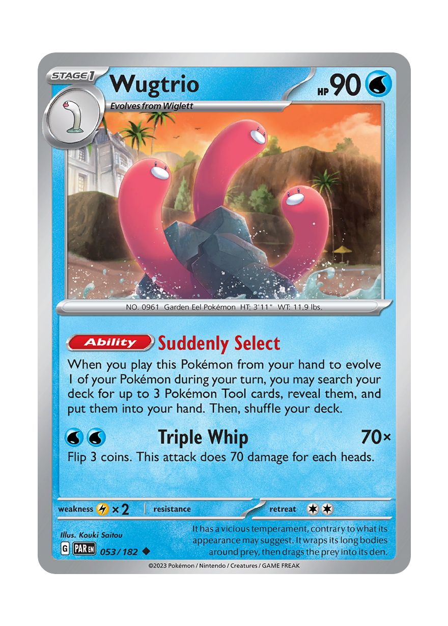 Wugtrio - Reverse Holo (053/182) – Torena