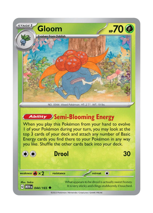 Gloom - Reverse Holo (044/165) - 151