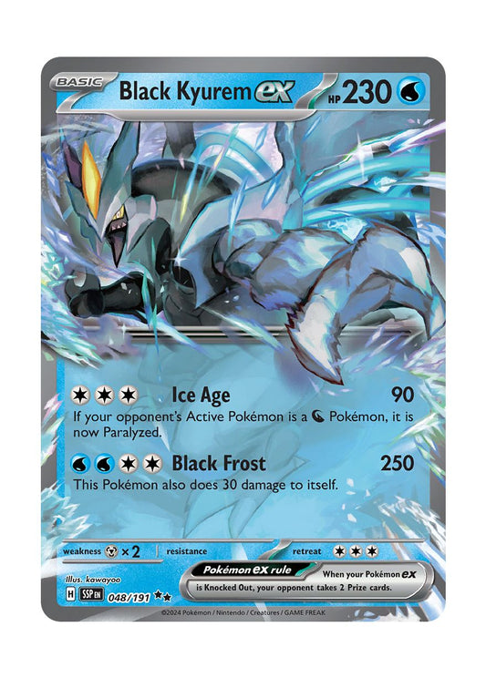 Black Kyurem ex (048/191) - Surging Sparks