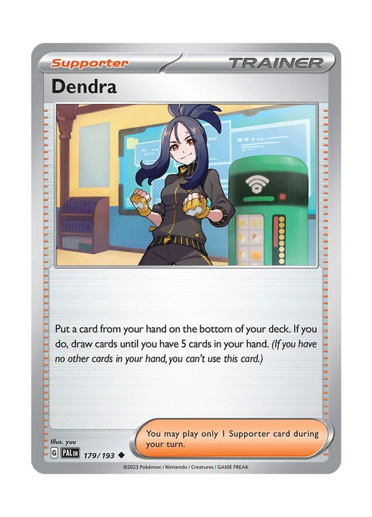 Dendra - Reverse Holo (179/193) - Paldea Evolved
