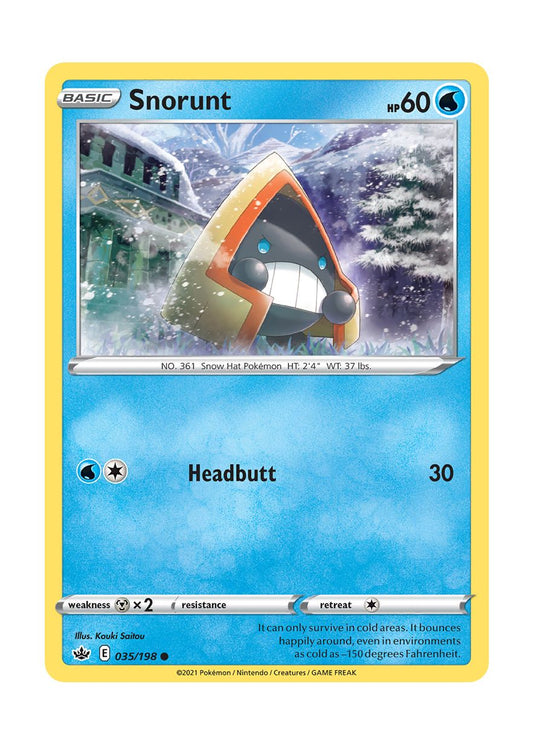 Snorunt - Reverse Holo (035/198) - Chilling Reign