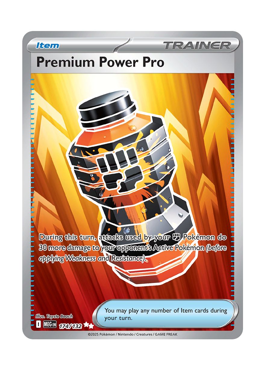 Premium Power Pro (174/132) - Mega Evolution