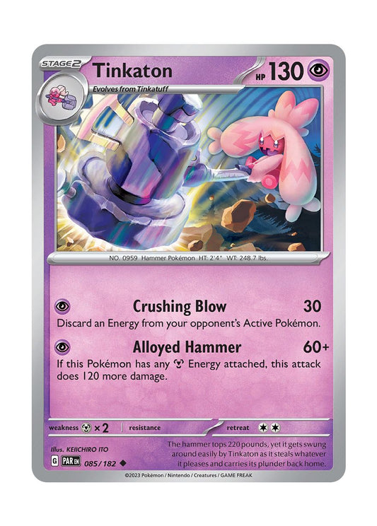 Tinkaton - Reverse Holo (085/182) - Paradox Rift