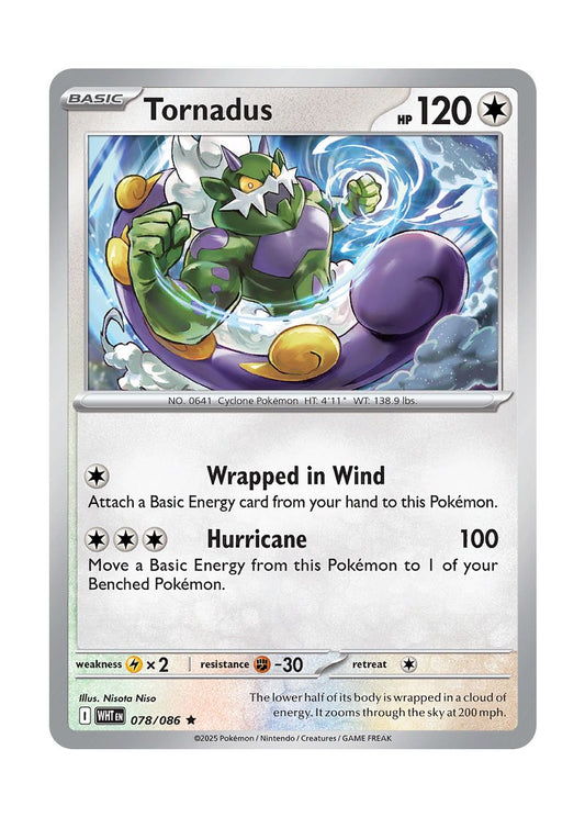 Tornadus (078/86) - White Flare
