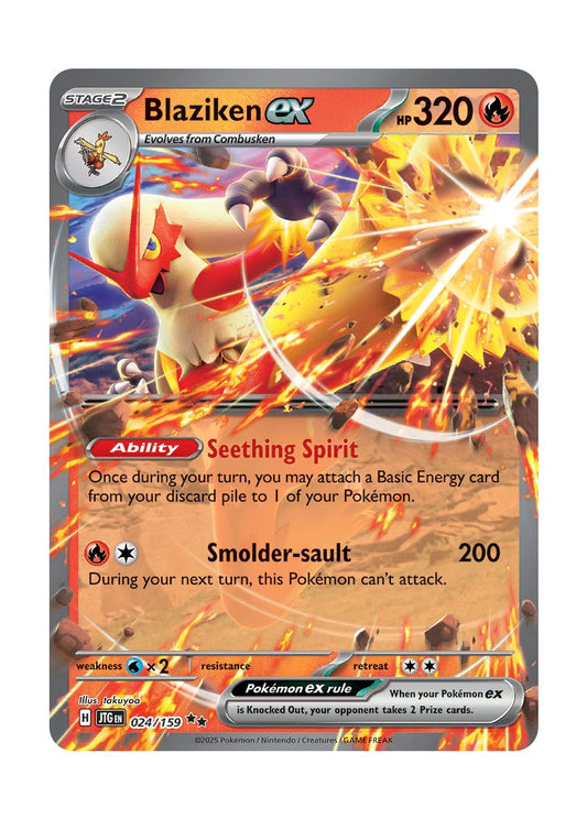 Blaziken ex (024/159) - Journey Together