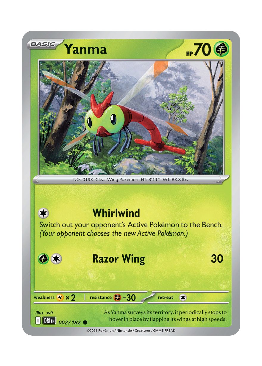 Yanma (002/182) - Destined Rivals