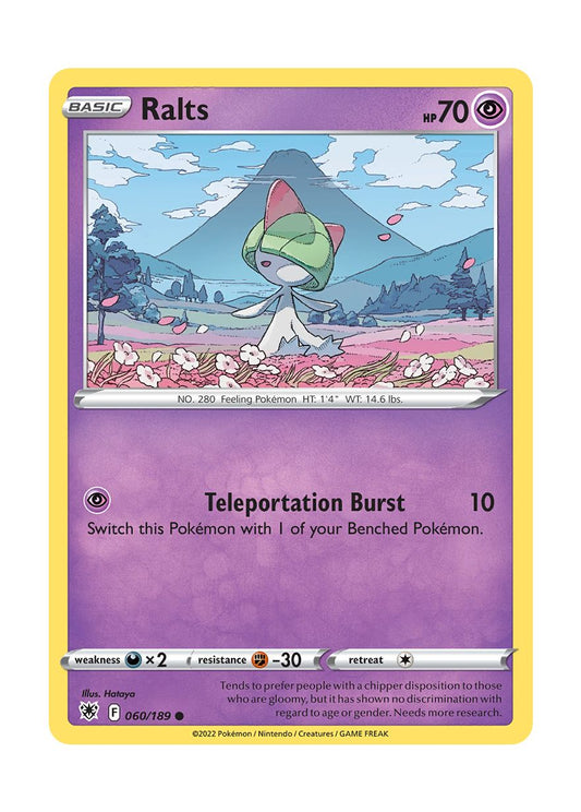 Ralts - Reverse Holo (060/189) - Astral Radiance