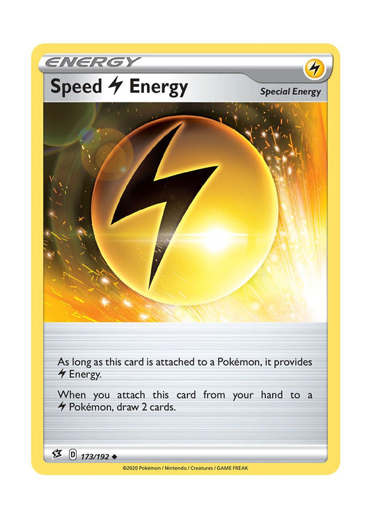 Speed Lightning Energy - Reverse Holo (173/192) - Rebel Clash