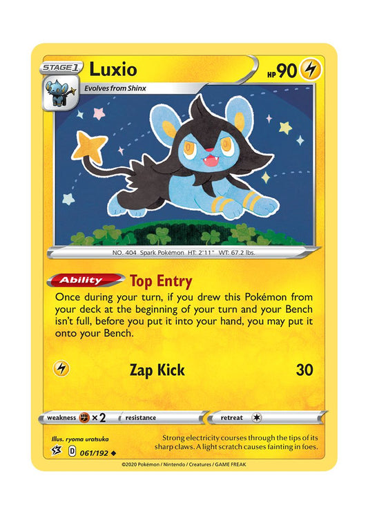 Luxio - Reverse Holo (061/192) - Rebel Clash